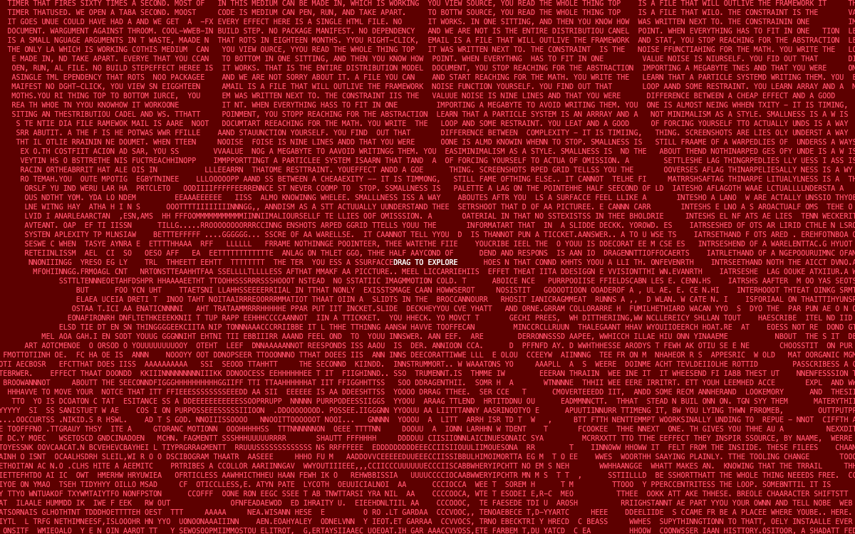 Warped Text Wall preview